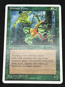 Magic the Gathering MTG Erhnam Djinn Green Chronicles Uncommon - Picture 1 of 2