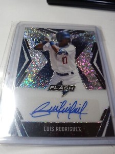 2020 Leaf Flash Blue /50 Luis Rodriguez #BA-LR1 Auto