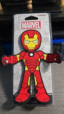 Marvel Iron Man HugBuddy Car Cell Phone Holder 360* Swivel Vent Clip NEW UNOPENE - Image 1 of 3