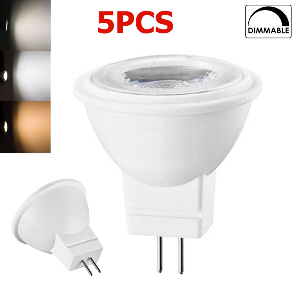 5X MR11 COB LED Downlight 3W Adjustable Downlights Dimmable Cool Warm Neutral - Image 1 of 1