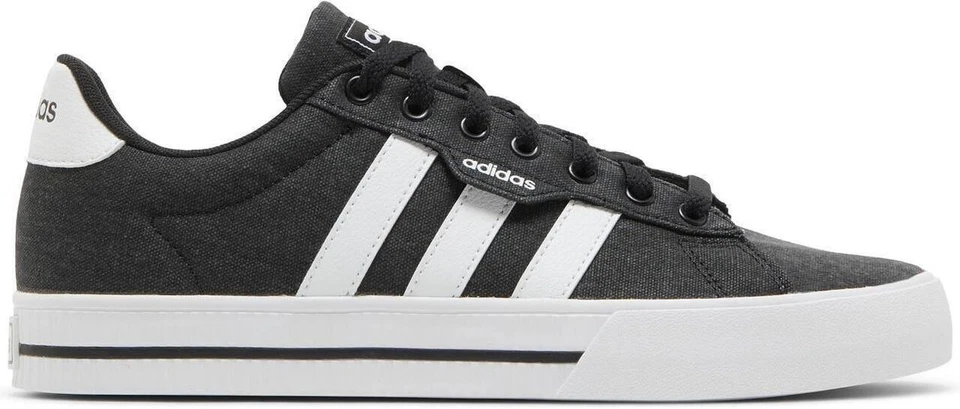 Size 8 - Adidas Daily 3.0 Black White