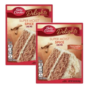 Betty Crocker Spice Cake Mix 15.25 oz (pack of 2) - Picture 1 of 7