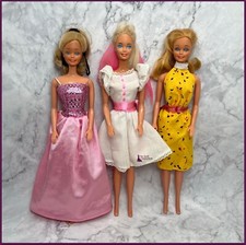 1980s Barbie Dolls - My First White Dress, Yellow Dress, Other
