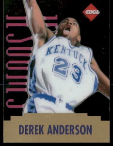 Derek Anderson 1997 Collector's Edge #4 Swoosh Kentucky Wildcats - Imagen 1 de 2