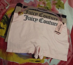 3 JUICY COUTURE JC3739 3PKC PLUS SIZE COMFY SEAMLESS MF BOYSHORT PANTIES 1X - Picture 1 of 2