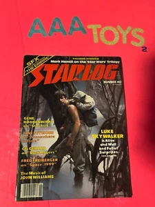 Starlog #40 November 1980 Magazine Grade 7/10 see pic - Picture 1 of 2