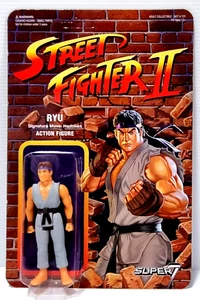 Street Fighter II ( 2 ) RYU Super7 Action Figure 3.75" 2018 - New & Sealed - Imagen 1 de 3