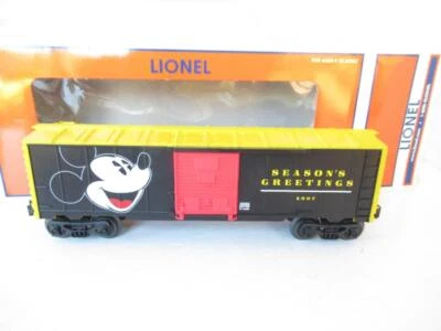 LIONEL - 25052 - 2007 DISNEY HOLIDAY BOXCAR- 0/027- BOXED- NEW -SH - Image 1 of 4