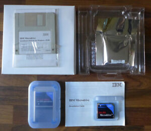 IBM Microdrive CF 340 MB + IBM PCMCIA PC Card Adapter *Neu* OVP