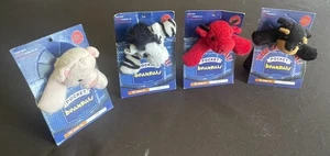 Vintage 1996 The Original Pocket Beanpals KellyToy Lot 4 NIP Rare - Bild 1 von 8