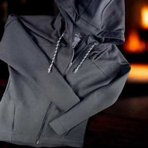 Sweaty Betty Jacket Women S London Black Full Zip Hoodie Softshell Run Hike - Picture 1 of 9