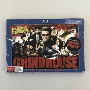 Grindhouse Planet Terror Death Proof Complete Double Feature Blu Ray Region B - Picture 1 of 7