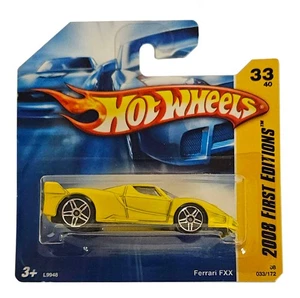 HOT WHEELS 2008 FIRST EDITIONS 33/40 FERRARI FXX 033/172 YELLOW L9948 - Picture 1 of 1