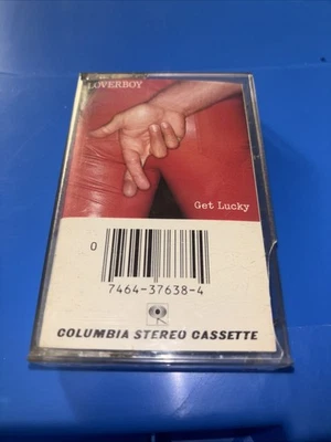 Loverboy: Get Lucky (Cassette Tape 1981) Vintage Columbia Records VG Condition  - Image 1 of 2