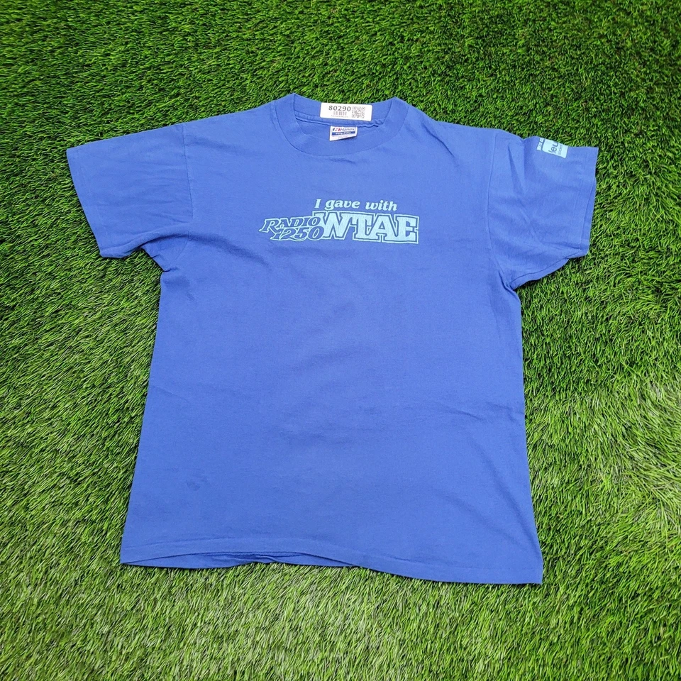 Camisa Radio Mujer Pittsburgh WTAE 1250 De Colección Años 80 M/L 20x24 Foto 1 de 4