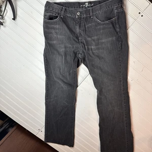 7 For All Mankind Jeans Gray 38 A-Pocket T530051U-061U - Picture 1 of 17