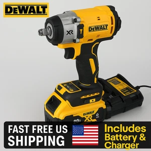DeWalt DCF922 20V MAX XR 1/2" Compact Impact Wrench + 5Ah Battery & Charger - Picture 1 of 9