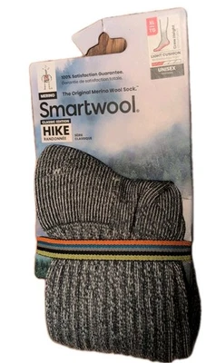 Calcetines Smartwool Hike Classic Edition Cojín Ligero Para Hombre, Gris Claro, X-Lar Foto 1 de 2