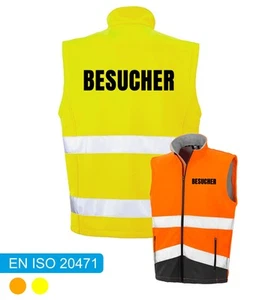 BESUCHER Warnwesten | Sicherheitsweste nach ISO 20471 | winddicht & gefüttert - Bild 1 von 15