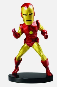 Neca Marvel - Iron Man - Resin Wackelkopf- Head Knocker Figurine - New/Boxed - Picture 1 of 2