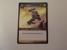 World of Warcraft: Drums "TOPPLE" #108/268 Ability Trading Card