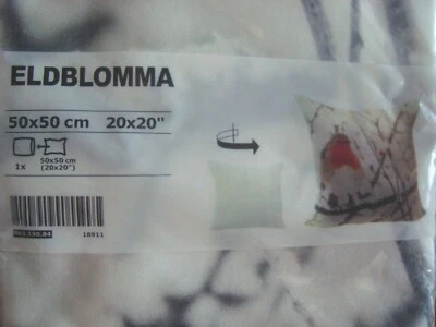 Новый IKEA ELDBLOMMA подушка чехол птицы дерево подушка чехол 20 x 20» хлопок бархат  - Изображение 1 из 4