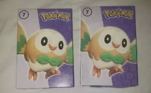 2022 McDonalds Happy Meal Toys Pokemon Match Battle Card #7 Rowlet - Picture 1 of 1