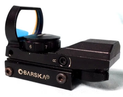 Mira eléctrica BARSKA IR 1x 22 mm-33 mm montaje tejedor de retícula múltiple Foto 1 de 4