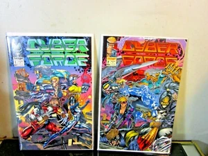 CYBERFORCE #1,2 IMAGE COMICS  - Picture 1 of 3