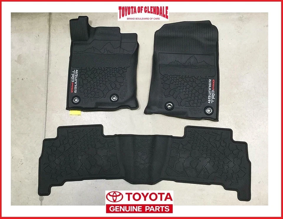 2020-2021 Toyota 4runner TRD Pro All Weather Floor Mats