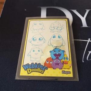 Webkinz Zingoz Doodlez Trading Card - Card # D1-02/08 RARE - Picture 1 of 2