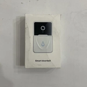 Smart Doorbell - Wireless, WiFi, Camera, white - New in box - Picture 1 of 6