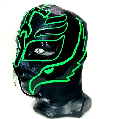 Mysterio NEON Wrestling Lucha Libre Costume Cosplay Mask Luchador Mascara - Image 1 of 4