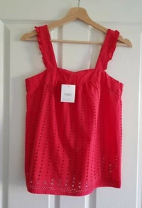 REDUCED! Beautiful brodery top/vest, Next, 6 -8 UK, new with tags - Picture 1 of 5