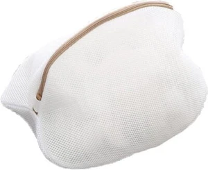 2x Lavado de Zapatos Doble Capa, Blanco Bolsas de Lavandería Cremallera Lavado de Zapatos Doble - Imagen 1 de 3