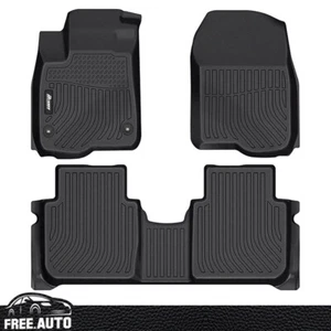 For 23-25 Honda CR-V Floor Mat Front Rear Carpet Liner TPE All Weather 3D Molded - Picture 1 of 4