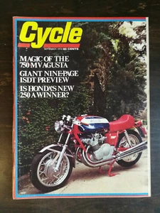 Revista de bicicletas septiembre de 1973 - Honda MT-250 Enduro - MV Agusta - Imagen 1 de 2