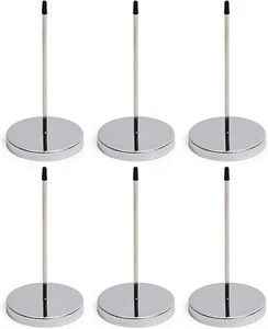 Receipt Holder - 6 Pack Ticket Stabbers, Stainless Steel Receipt Spike, Check Sp - Picture 1 of 11