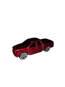 Vintage 2002 Dodge Ram Quad Cab Red Die Cast Metal Truck Maisto - Picture 1 of 3