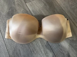 NWOT Maidenform DM9472 Womens 38C Beige Strapless Underwired Bra - Picture 1 of 4