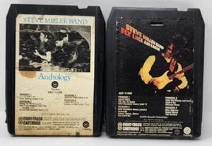 Vintage Steve Miller Band: Fly Like an Eagle And Anthology 8 Track Tapes Bundle Lot - Bild 1 von 6
