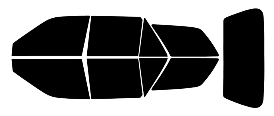 Тонировка окна для Ford Escort 4 двери универсал 1991-1996 предварительно вырезанная нанокерамическая пленка набор - Изображение 1 из 4