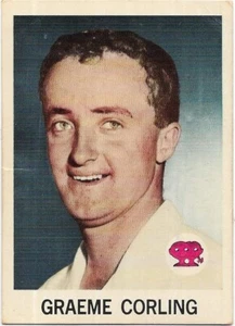 1965 Scanlens Cricket (13) Graeme CORLING Australia - Picture 1 of 2
