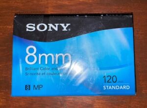 Sony Standard 120 min 8 MP 8mm Camcorder Video Tape P6120MPR 2007 Mexico SEALED