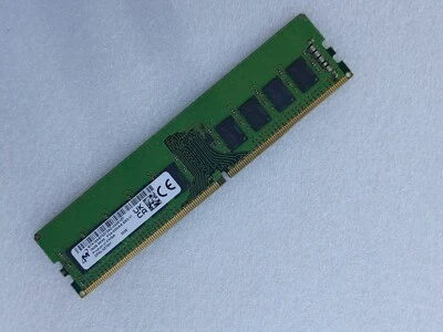 Micron 16GB DDR4 3200 ECC UDIMM RAM 2Rx8 PC4-25600 MT 18ASF2G72AZ-3G2E1 288pin - Image 1 of 2