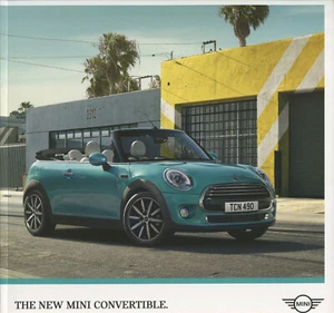 CAR BROCHURE - MINI CONVERTIBLE - MARCH 2016 - Picture 1 of 1