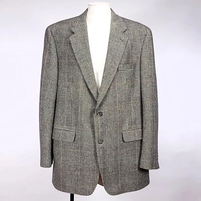 Lord & Taylor Grant Thomas Camel Hair Glen Plaid Blazer - Image 1 of 4