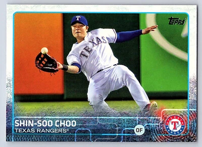 2015 Topps Series 1 Base # 320 Shin-Soo Choo - Texas Rangers - Image 1 of 2