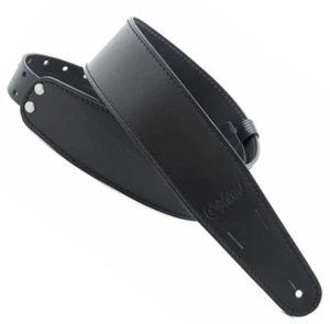 RightOn! Magic Desperado Black 7cm wide Leather Guitar strap, Right On - Picture 1 of 4