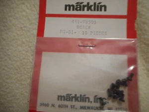 NEW Marklin 441-78505 Screw PG-01- 10 Pieces - Picture 1 of 3